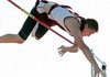 Andrew Irwin of Mount Ida clears 17 feet in the pole vault at the 53rd Meet of Champs, setting an overall record. The previous record was 16-8 3 /4, set in 2009 by Sam Ewing of Lake Hamilton, who finished third Saturday.