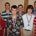  Youth Excellence Award winners include Ryan Holcomb, front row, from left, Grayson Hill, P.J. Turne...