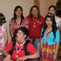  Youth Excellence Award winners includes Kayla Mahan, front row, from left, Michael Young, Gabriela ...