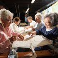 Rural Builders members, from left, Barbara Carson, Jeanette Loris, Jane West, Dorothy Whitting, Joyc...