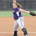 Fayetteville pitcher Megan Newberry delivers a pitch during a game against Bentonville on Tuesday in...