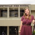 Fayetteville High School senior Kate Ivey will represent the school in the area Academic All-Star Te...
