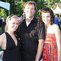 Greening of the Garden volunteers Jamie Davis, from left, Tracy Hutchens and Mallory Jackson help wi...