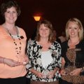 Junior League Star Award winners for 2009-10 are Sarah Lowrence, from left, Diane Murphy and Gracie ...