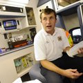 Rogers Fire Chief Tom Jenkins talks May 6 about the new hypothermia protocol being used on cardiac p...