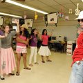 SCHOOL OF ROCK - Ileana Davis, right, teacher at Westside Elementary School, leads a group Thursday ...