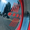 Visitors to the Bikes, Blues & Hot Rods Too car show look over classic vehicles Saturday at the Nort...