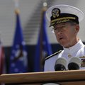 Adm. Mike Mullen, Chairman of the Joint Chiefs of Staff, addresses cadets during graduation ceremoni...