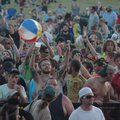 Crowds gather around the mainstage during a concert last year at the Wakarusa Festival near Ozark. M...
