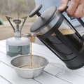 Terrible camp coffee is a thing of the past with a coffee press at the campsite.