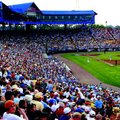 Rosenblatt Stadium has a current seating capacity of 23,000 for the College World Series, more than ...