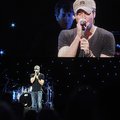 Enrique Iglesias performs on stage Friday June 4, 2010 during the annual Walmart Shareholders meetin...