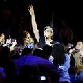 Enrique Iglesias performs in a group of Walmart shareholders and associates Friday June 4, 2010 duri...