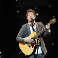 American Idol winner Lee DeWyze performs Friday June 4, 2010, during the annual Walmart Shareholders...