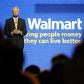 Tom Schoewe, chief financial officer, speaks Friday, June 4, 2010, during the annual Walmart Shareho...