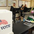 EXERCISING FREEDOM - Area residents vote Wednesday, June 2 in the runoff election at the Benton Coun...