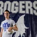 Rogers High forward Spencer Dunlop finished his senior season with 28 goals and secured a scholarshi...