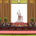 In this photo released by the Korean Central News Agency in North Korea and distributed by Korea New...