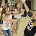 OH, THE DRAMA - Sydney Pierce, 11, from right, Ciera Yates, 13, Lillie Haddock, 12, and Rachel Baker...