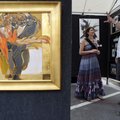 Jonesboro artist Sam Jones discusses his “Dancers in the Paint” series with Kristin Hull of Bentonvi...