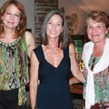 Botanical Garden of the Ozarks supporters Jennifer Hansen, from left, Debbie Walker and Susan Regan ...