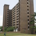 Hillcrest Towers in Fayetteville was built in 1972. Most apartments have window air conditioning uni...