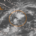 11:35a.m. - A strong tropical wave over the central Caribbean Sea is producing a large area of disor...