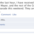As of Thursday afternoon, 49 comments were left of a Facebook post by Matthew Petty, a Fayetteville ...