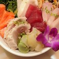 One of the sushi entrees at Meiji Japanese Cuisine in Fayetteville is Chirashi, which is an assortme...