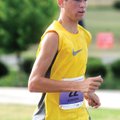  Andrew Evans of Rogers finished first in the Cancer Challenge 10K race Saturday in Springdale.
