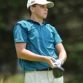 Will Pearson of Memphis, Tenn., watches his tee shot on No. 15 at the AJGA Rolex Tournament of Champ...