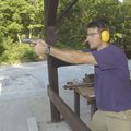 Hobbs State Park has the only public rifle and pistol shooting range in the area, where John Ransom ...