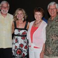 Al and Dorothy Hanby, from left, and Diane and Bob Shaw help support the Ryan Gibson Foundation on J...