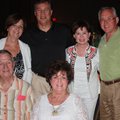 Pete and Shirley Esch, front, are joined by Sheryl and Ron Chomiuk, from left, and Kathy and George ...