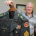 Guy Wilkerson, a member of the 936th Field Artillery’s Battery C activated and sent to Korea in Augu...