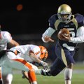 Shiloh Christian’s Kiehl Frazier, right, fends off Nashville’s Erin Adams in their Class 4A playoff ...
