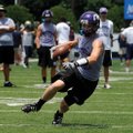 Fayetteville’s Nathan Varady prepares to make a move during a game against Greene County Tech during...