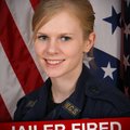 Jessie Lunderby, who posed nude for Playboy.com, lost her job Wednesday at the Washington County Jai...