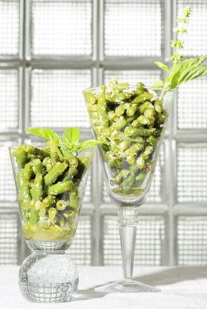 Fresh herbs liven up recipes with an additional layer of flavor, as in Green Bean Salad with Basil Vinaigrette.