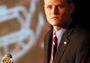  Arkansas quarterback Ryan Mallett talks to the media during the Southeastern Conference football media days on Thursday, July 22, 2010, in Hoover, Ala. 