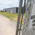 A sign marks the entrance to the former HAZ-MERT facility at 510 W. Post Road in Rogers on Thursday,...