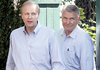 BP’s Bob Dudley (left) and James Lee Witt arrive Friday in Biloxi, Miss., where it was announced that Witt will advise BP in its long-term oil-spill response.