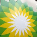 FILE - In this file photo made Oct. 25, 2007, the BP (British Petroleum) logo is seen at a gas stati...