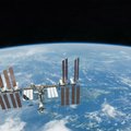 FILE - This Feb. 19, 2010 file photo provided by NASA shows the International Space Station with Ear...