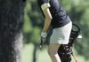 Bentonville’s Brooke Rodney putts Tuesday during the Springdale Bulldog Invitational at Springdale Country Club.