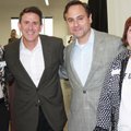 Sam’s Club CEO Brian Cornell, second from left, joins United Way of Northwest Arkansas board member ...