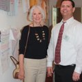 SARPA Executive Director Brannon Randolph gives Helen Jane Brown a tour of the group’s expanded head...