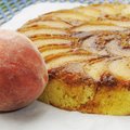 Fresh peaches, like the super-fuzzy Fire Prince variety, shine in dishes like this Peach and Cornmea...