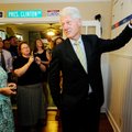 Former President Bill Clinton visits the Clinton House Museum on Wednesday in Fayetteville. This was...