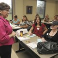 SINGLE PARENT SCHOLARSHIP FUND - Karen Robbins wih the Single Parent Scholarship Fund of Benton Coun...